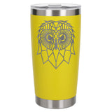 Yellow Thermal Metal Coffee Cup