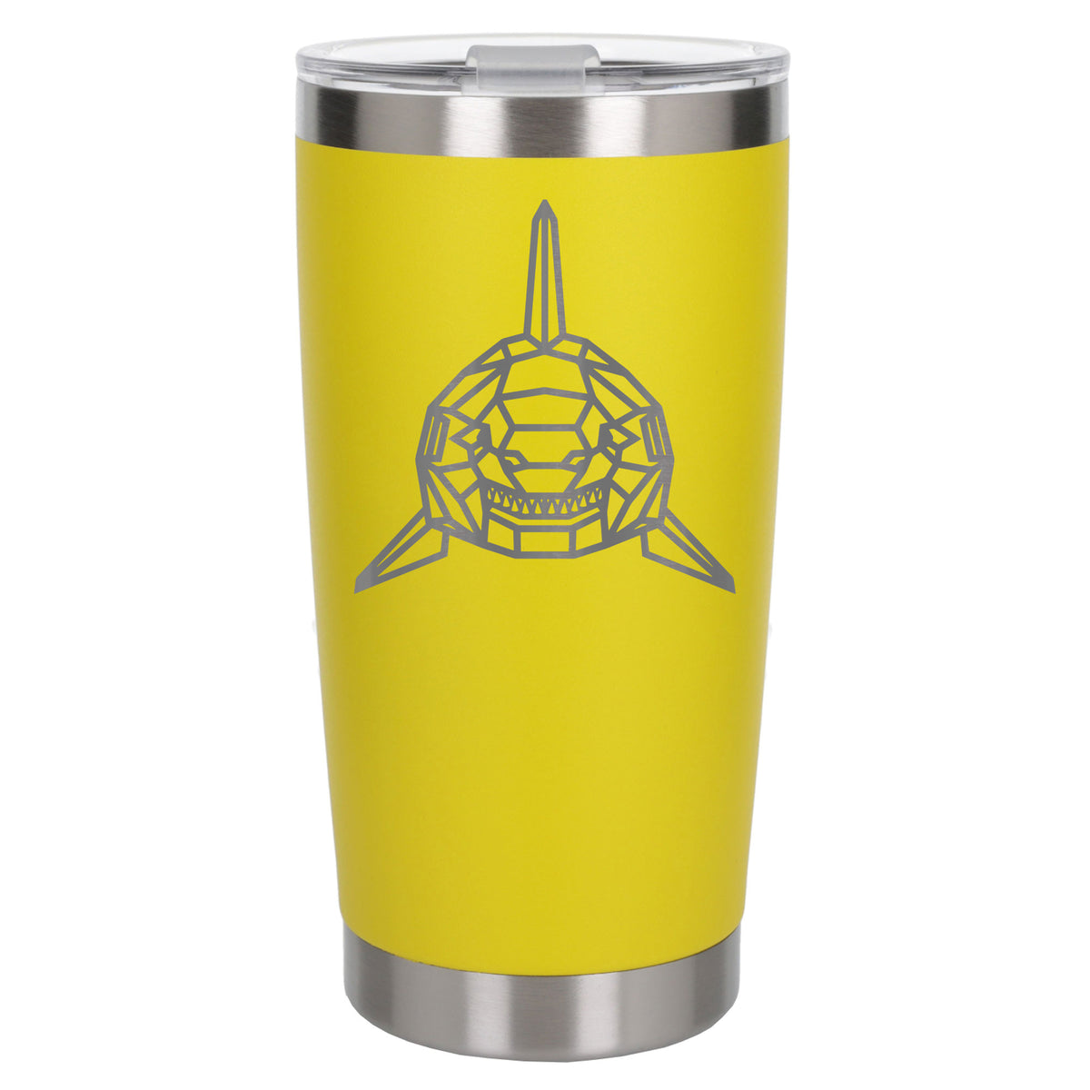 Yellow Thermal Metal Coffee Cup