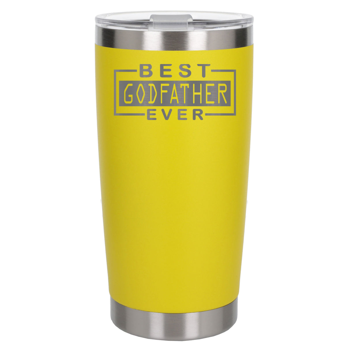 Yellow Thermal Metal Coffee Cup