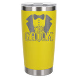 Yellow Thermal Metal Coffee Cup