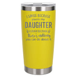 Yellow Thermal Metal Coffee Cup