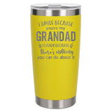 Yellow Thermal Metal Coffee Cup