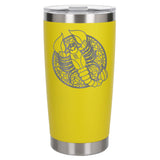 Yellow Thermal Metal Coffee Cup