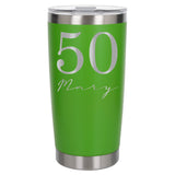 Green Thermal Metal Coffee Cup