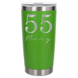 Green Thermal Metal Coffee Cup