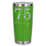 Green Thermal Metal Coffee Cup