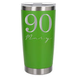 Green Thermal Metal Coffee Cup