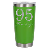Green Thermal Metal Coffee Cup