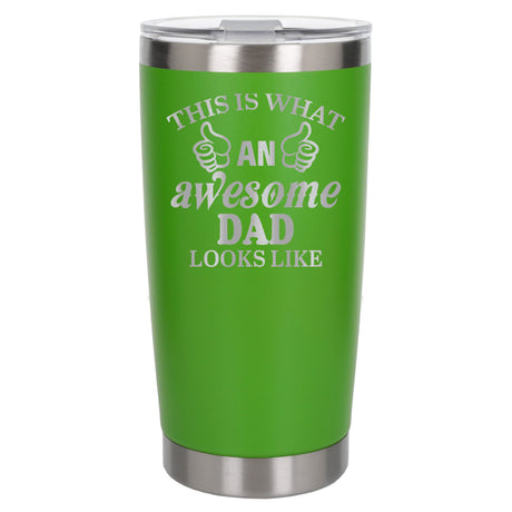 Green Thermal Metal Coffee Cup