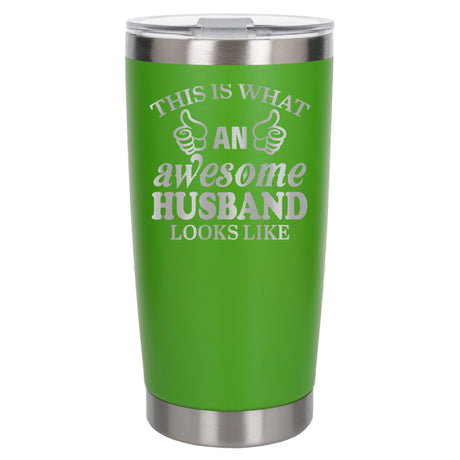 Green Thermal Metal Coffee Cup