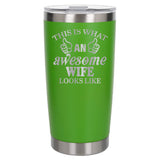 Green Thermal Metal Coffee Cup