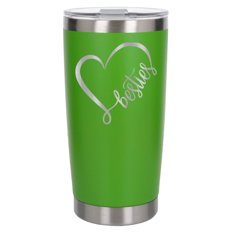 Green Thermal Metal Coffee Cup