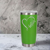 Green Thermal Metal Coffee Cup