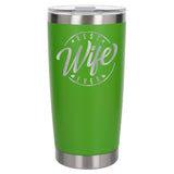 Green Thermal Metal Coffee Cup