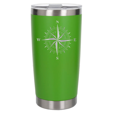 Green Thermal Metal Coffee Cup