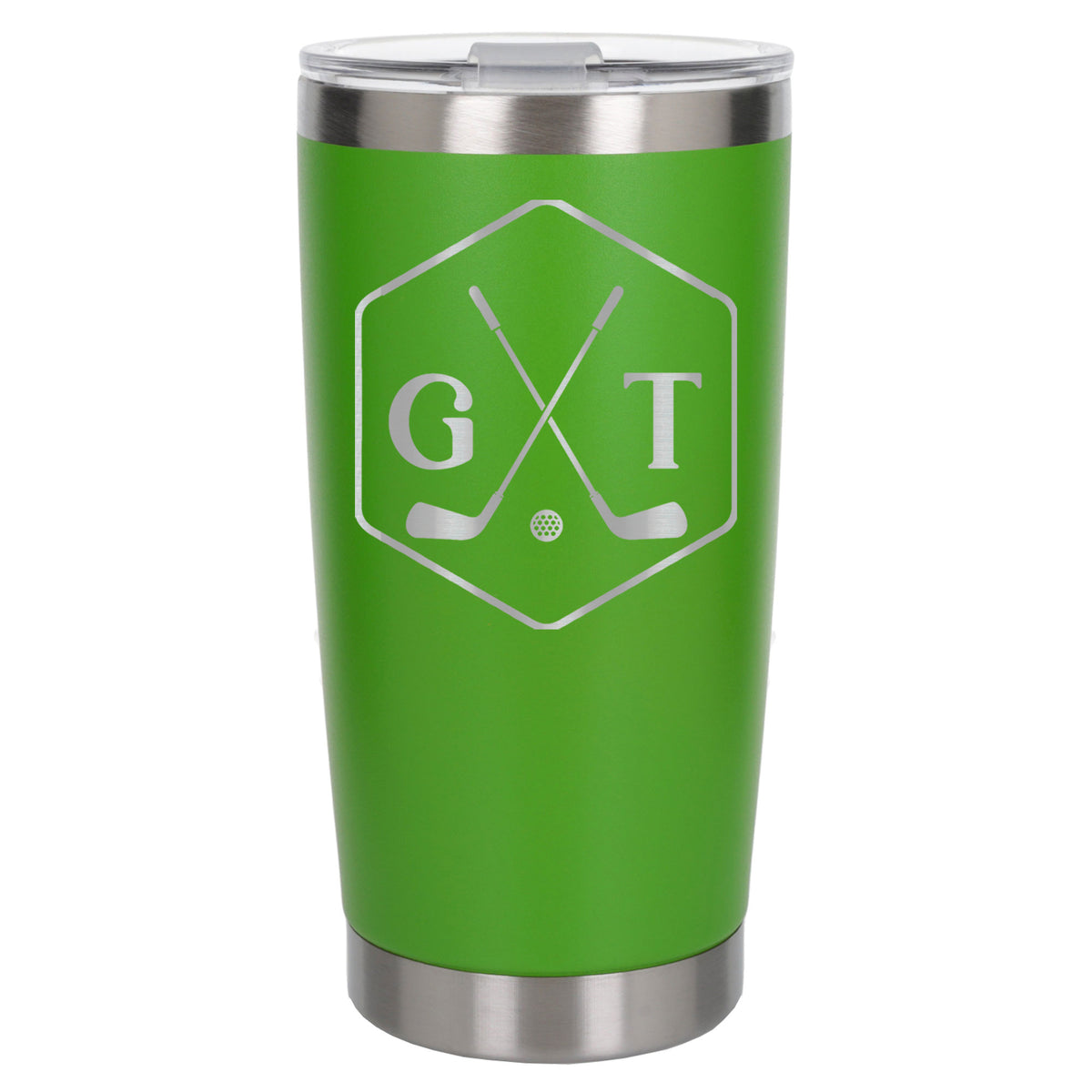 Green Thermal Metal Coffee Cup