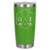 Green Thermal Metal Coffee Cup