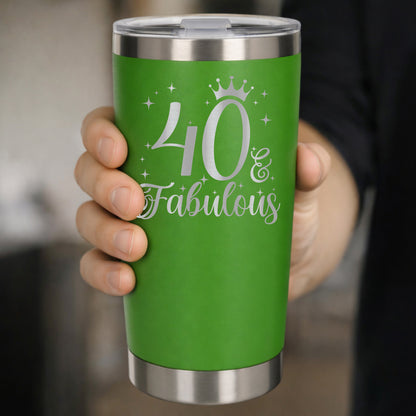 Green Thermal Metal Coffee Cup