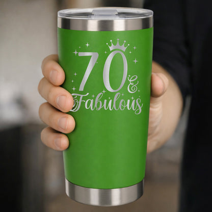 Green Thermal Metal Coffee Cup