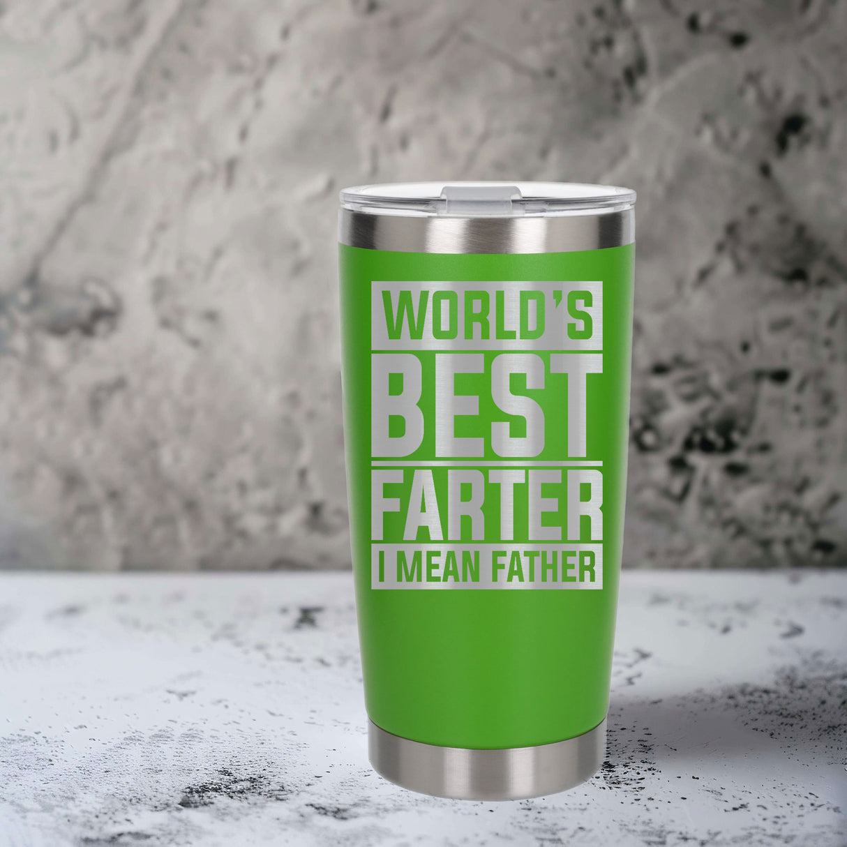 Green Thermal Metal Coffee Cup