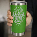 Green Thermal Metal Coffee Cup