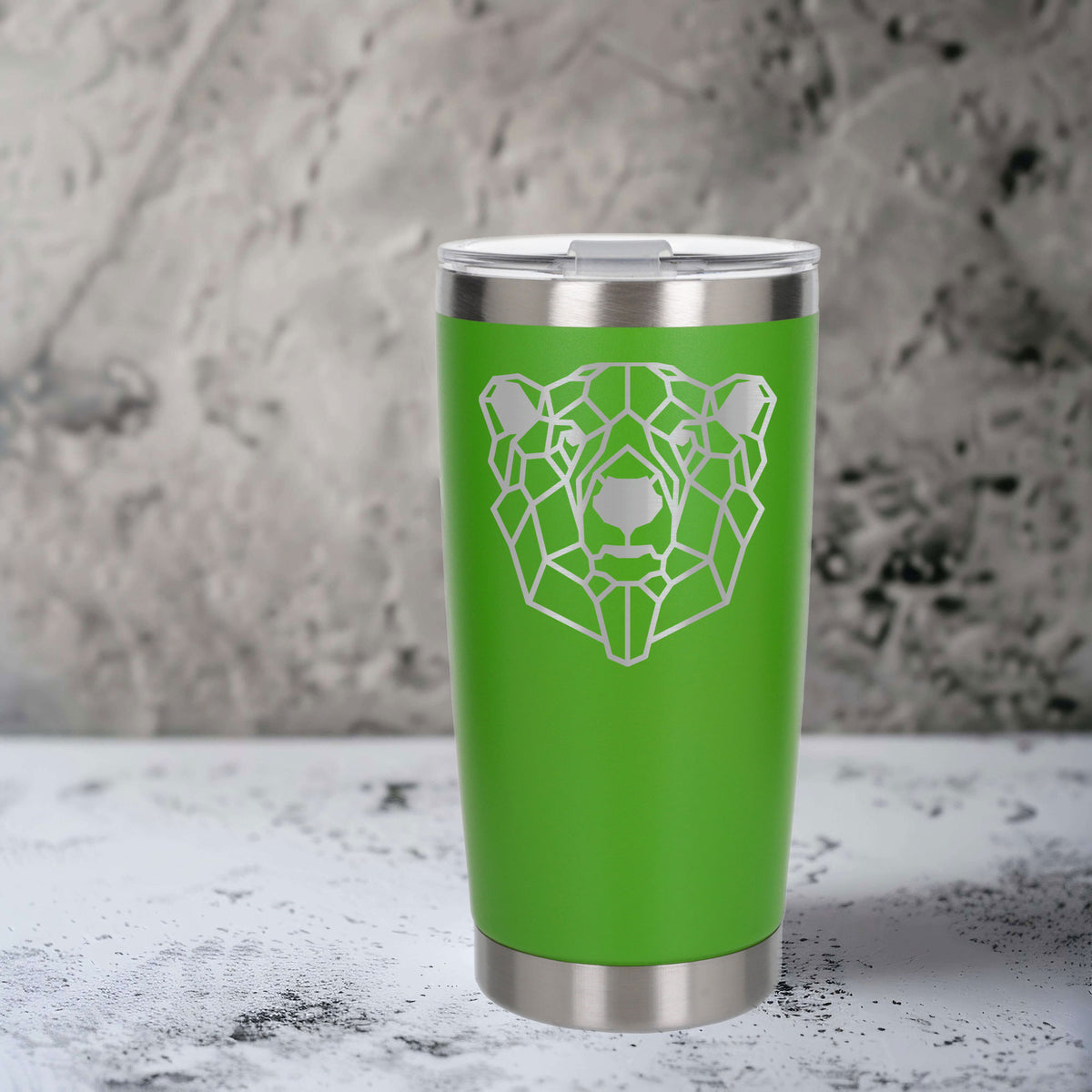 Green Thermal Metal Coffee Cup