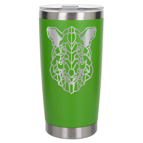 Green Thermal Metal Coffee Cup