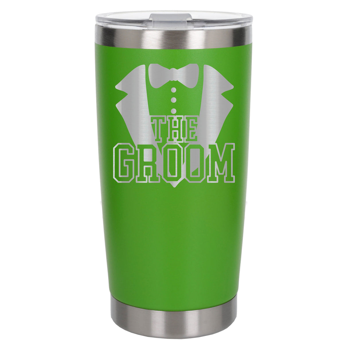 Green Thermal Metal Coffee Cup