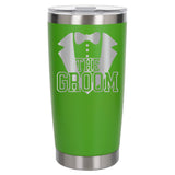 Green Thermal Metal Coffee Cup