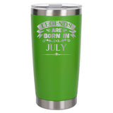 Green Thermal Metal Coffee Cup