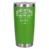 Green Thermal Metal Coffee Cup