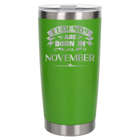 Green Thermal Metal Coffee Cup