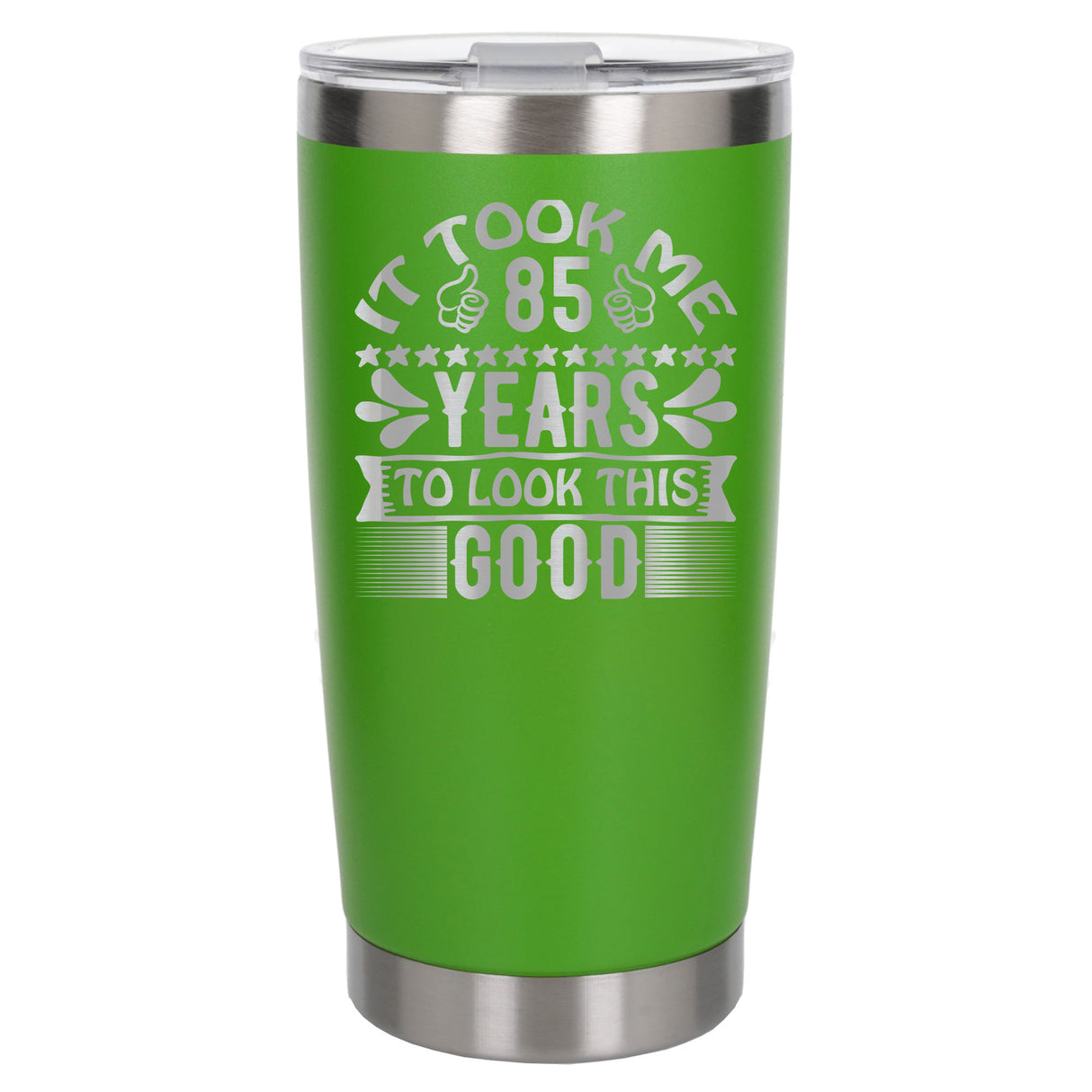 Green Thermal Metal Coffee Cup