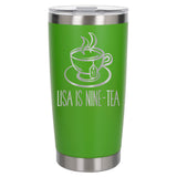 Green Thermal Metal Coffee Cup