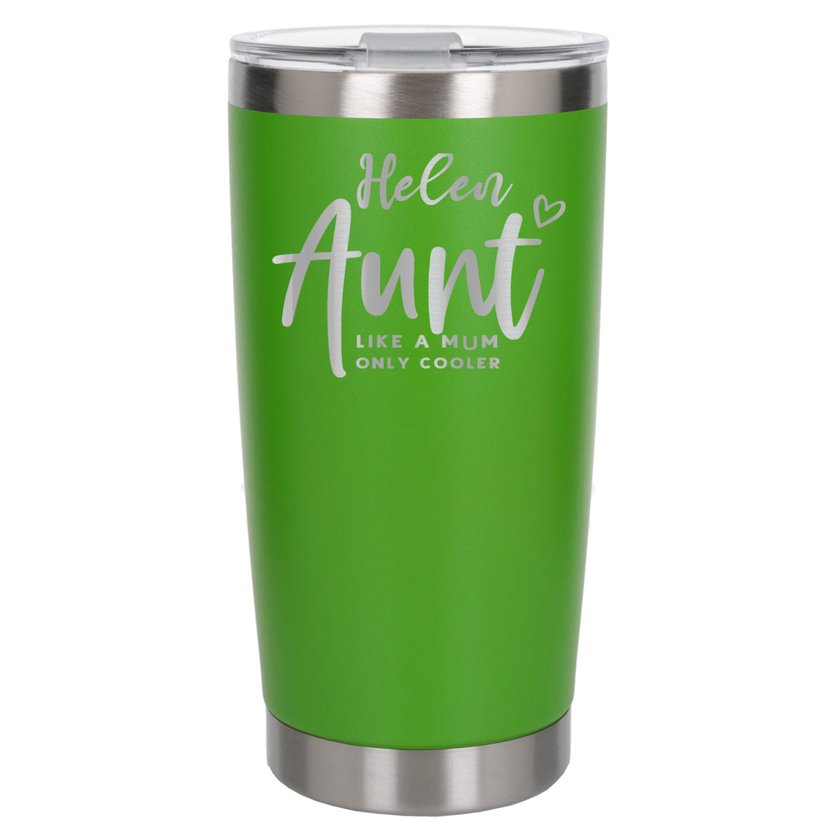 Green Thermal Metal Coffee Cup