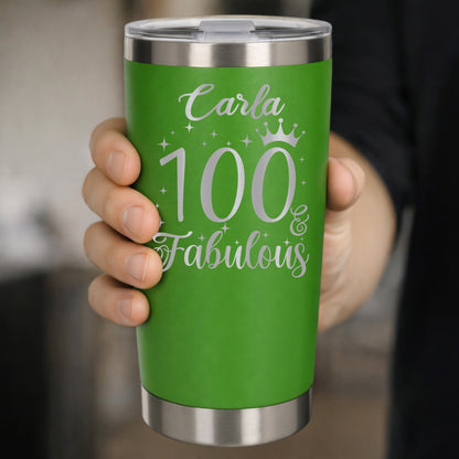 Green Thermal Metal Coffee Cup