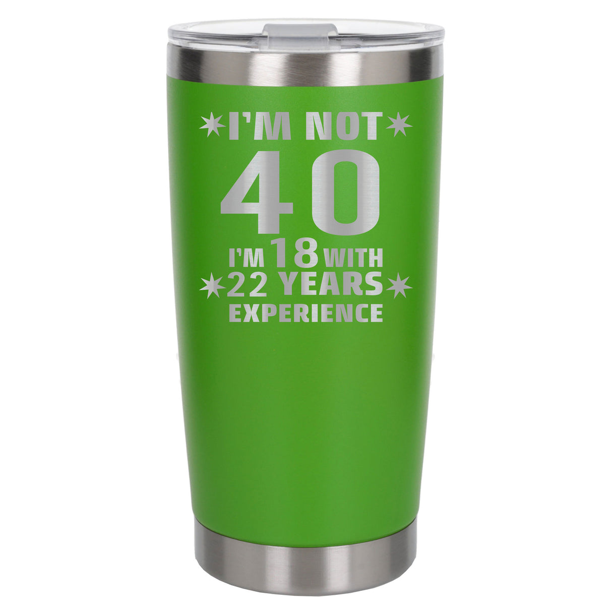 Green Thermal Metal Coffee Cup