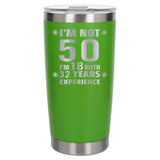 Green Thermal Metal Coffee Cup