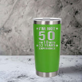 Green Thermal Metal Coffee Cup