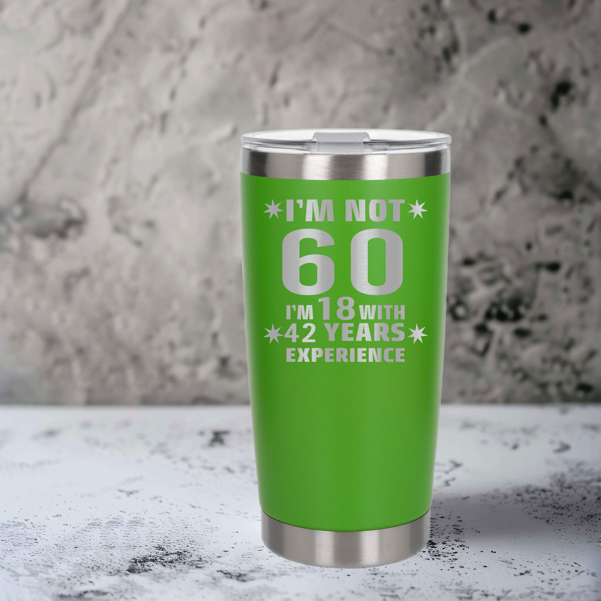 Green Thermal Metal Coffee Cup
