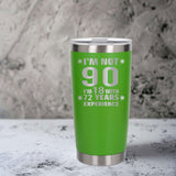 Green Thermal Metal Coffee Cup