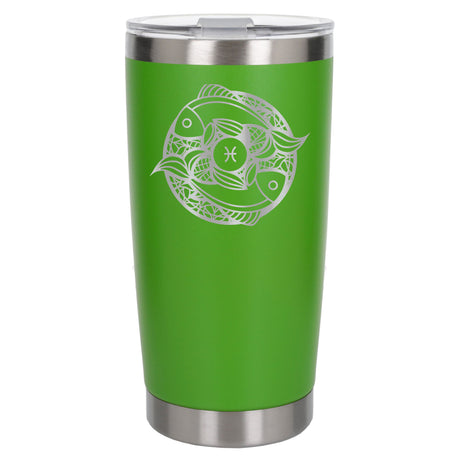 Green Thermal Metal Coffee Cup