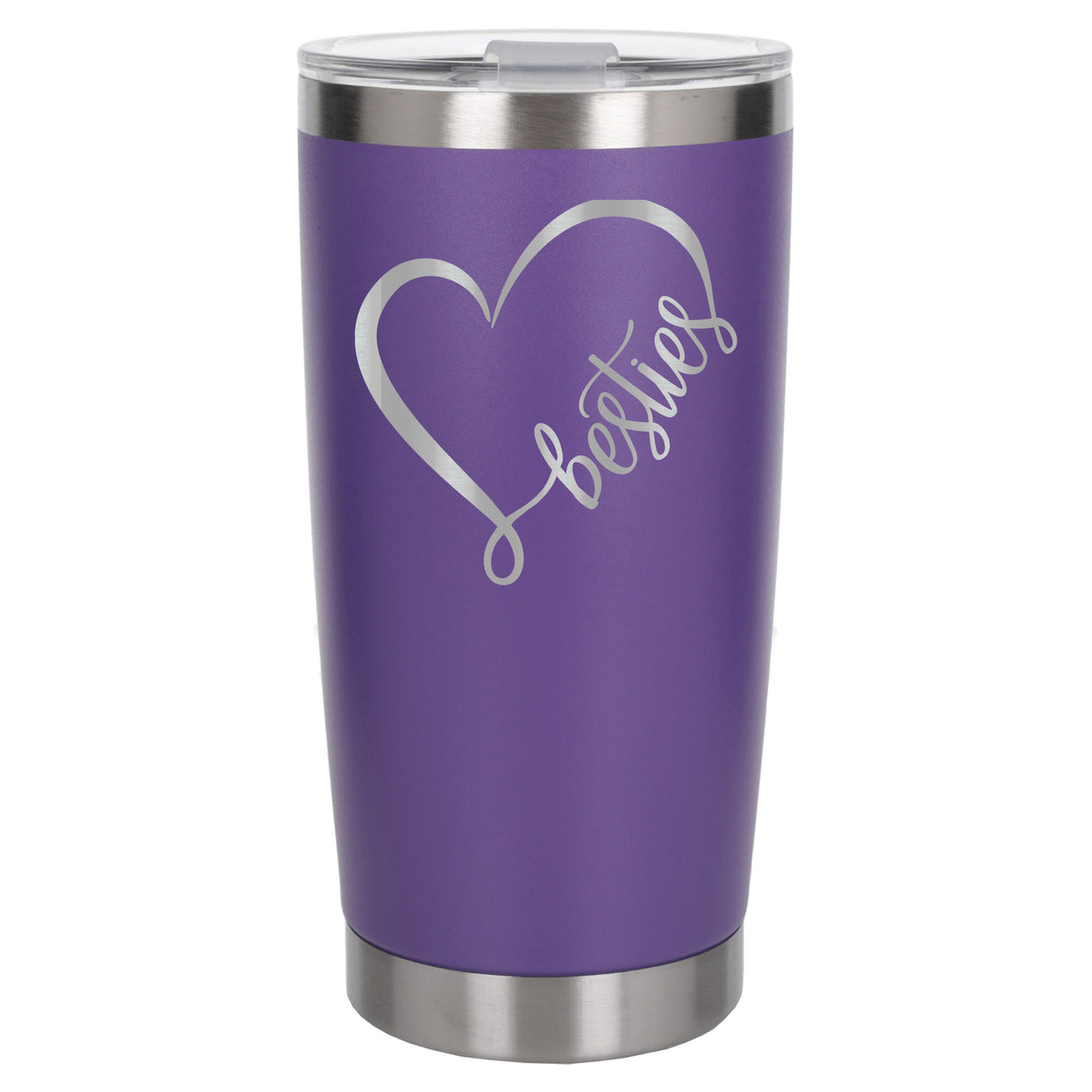 Purple Thermal Metal Coffee Cup