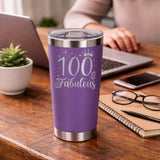 Purple Thermal Metal Coffee Cup