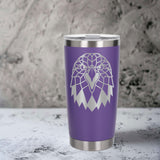 Purple Thermal Metal Coffee Cup