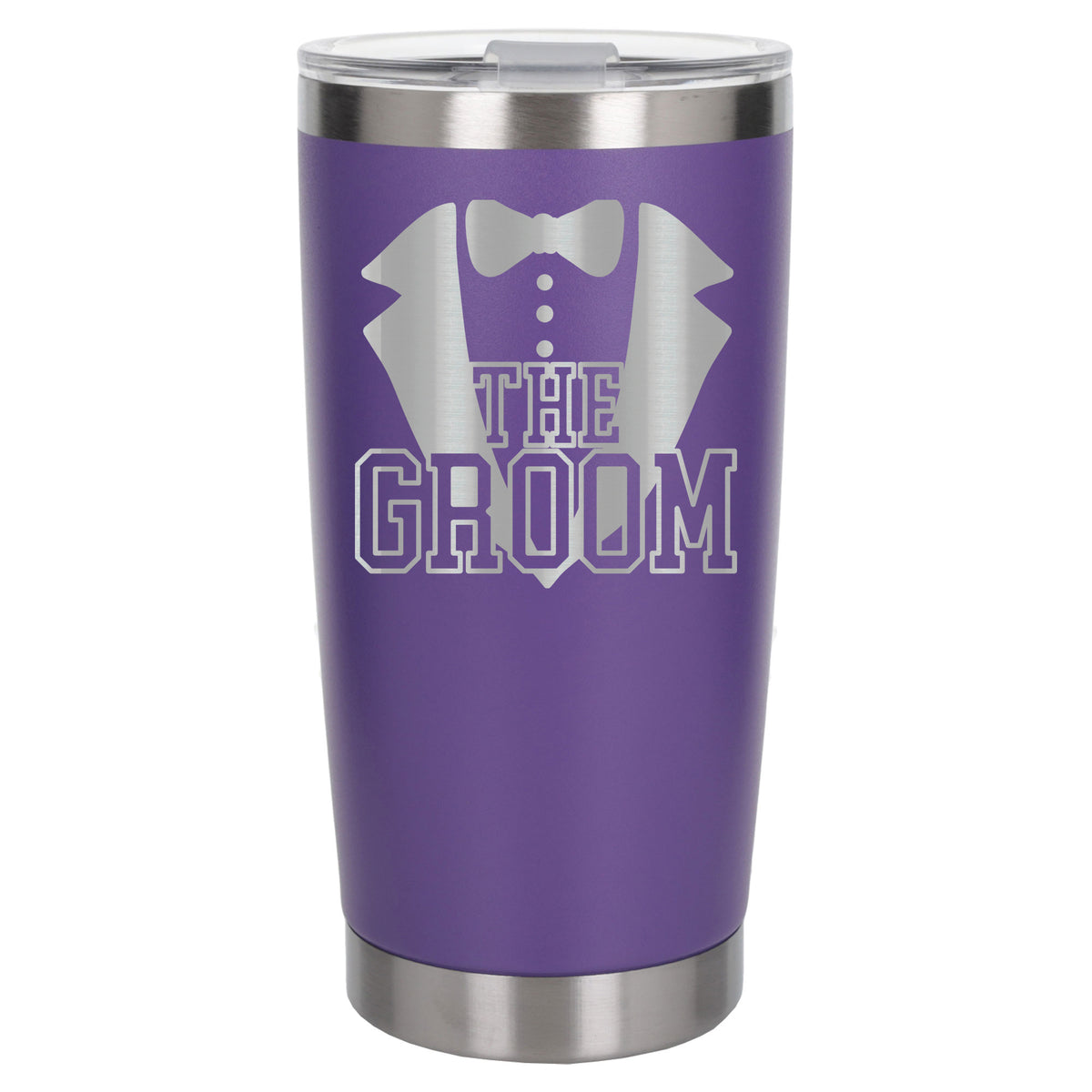 Purple Thermal Metal Coffee Cup