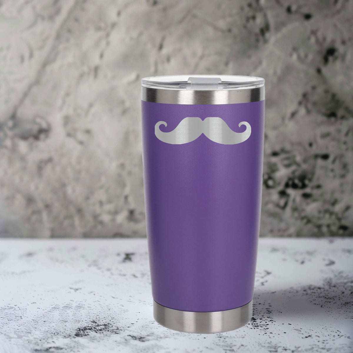 Purple Thermal Metal Coffee Cup