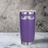 Purple Thermal Metal Coffee Cup