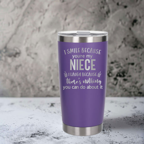 Purple Thermal Metal Coffee Cup