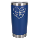 Dark Blue Thermal Metal Coffee Cup